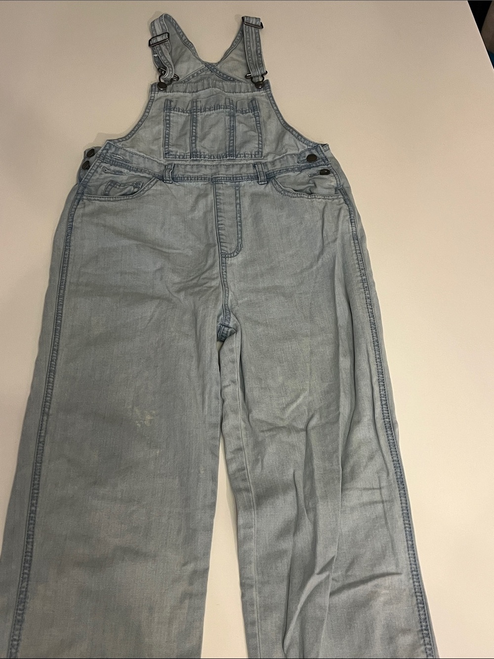 Universal Thread Light Blue Denim Overalls